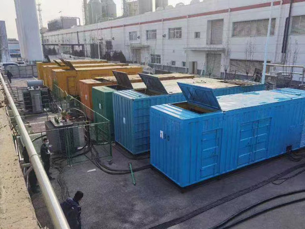 五家渠柴油发电机出租案例展示